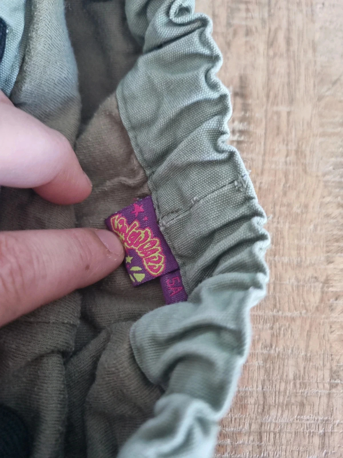 Calça cargo infantil cáqui – Marca Longboard – Tamanho 5 anos – photo 4